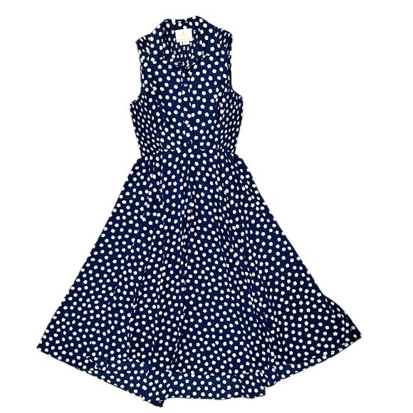 Kate Spade Cloud Dot Midi Dress - Picture 4 of 7